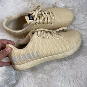 NOBULL Beige Athletic Sneakers unisex 9.5 men’s and 11 women’s